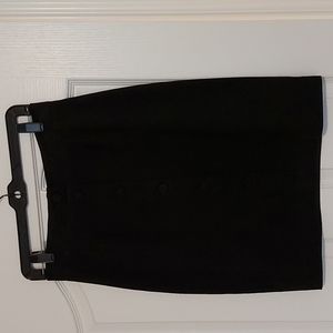 Vegan suede skirt